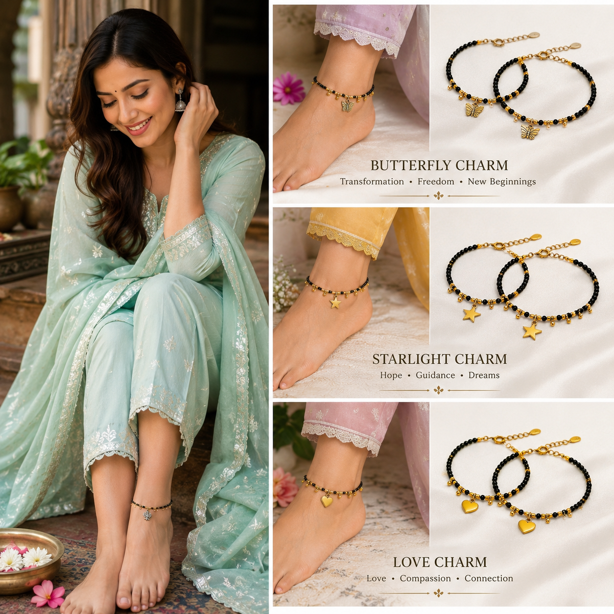 Butterfly, Starlight  Love Charm Collection